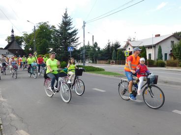 Skomlińskie stowarzyszenie po raz kolejny zorganizowało rowerowy rajd rodzinny