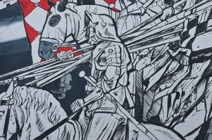 Wieluń: nowy mural oficjalnie odsłonięty