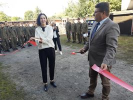 Wieluń: nowy mural oficjalnie odsłonięty