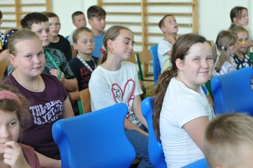Wiktor Panek ze złotym medalem Światowych Igrzysk Taekwon-do ITF w Seulu - szkoła w Dzietrznikach powitała mistrza