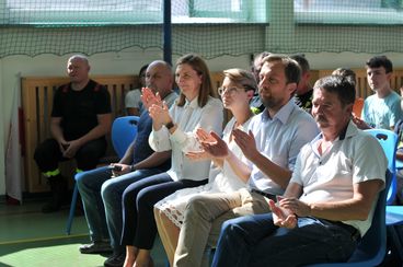 Wiktor Panek ze złotym medalem Światowych Igrzysk Taekwon-do ITF w Seulu - szkoła w Dzietrznikach powitała mistrza