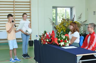 Wiktor Panek ze złotym medalem Światowych Igrzysk Taekwon-do ITF w Seulu - szkoła w Dzietrznikach powitała mistrza