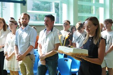 Wiktor Panek ze złotym medalem Światowych Igrzysk Taekwon-do ITF w Seulu - szkoła w Dzietrznikach powitała mistrza