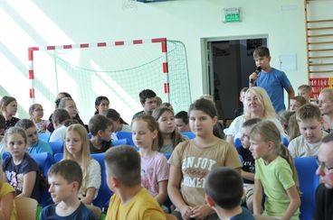 Wiktor Panek ze złotym medalem Światowych Igrzysk Taekwon-do ITF w Seulu - szkoła w Dzietrznikach powitała mistrza