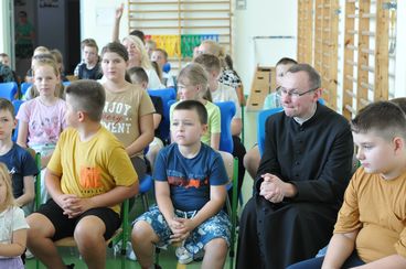 Wiktor Panek ze złotym medalem Światowych Igrzysk Taekwon-do ITF w Seulu - szkoła w Dzietrznikach powitała mistrza