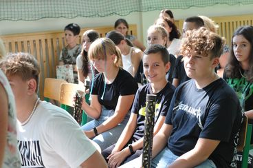 Wiktor Panek ze złotym medalem Światowych Igrzysk Taekwon-do ITF w Seulu - szkoła w Dzietrznikach powitała mistrza