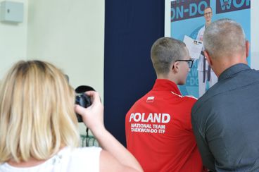 Wiktor Panek ze złotym medalem Światowych Igrzysk Taekwon-do ITF w Seulu - szkoła w Dzietrznikach powitała mistrza