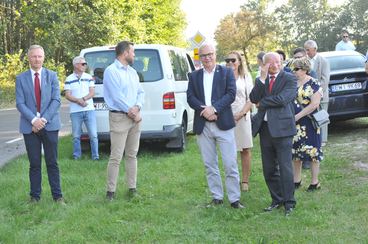 W Wydrzynie zakończono przebudowę drogi gminnej Wydrzyn - Majorat - Staw