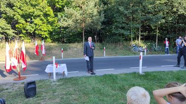 W Wydrzynie zakończono przebudowę drogi gminnej Wydrzyn - Majorat - Staw