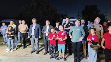 OSP Grębień ma już oficjalnie fabrycznie nowy samochód ratowniczo - gaśniczy