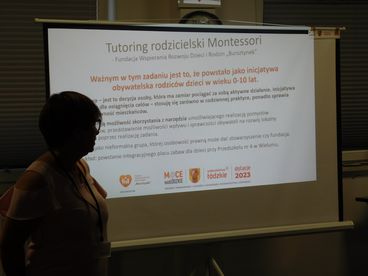 Wystartował projekt „Tutoring rodzicielski Montessori”
