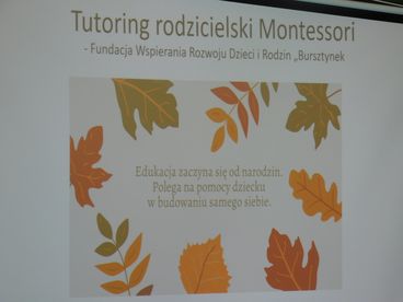 Wystartował projekt „Tutoring rodzicielski Montessori”