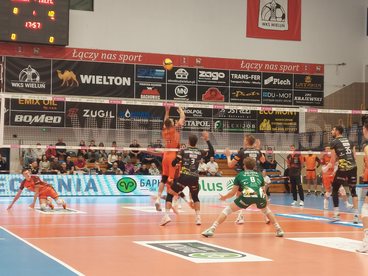 Barkom Każany Lwów przegrywa pierwszy mecz w Wieluniu