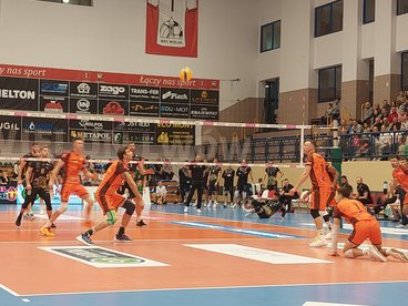 Barkom Każany Lwów przegrywa pierwszy mecz w Wieluniu
