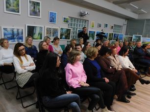 Igor Brejdygant spotkał się z czytelnikami w wieluńskiej Bibliotece Miejskiej