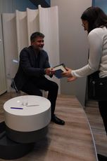 Igor Brejdygant spotkał się z czytelnikami w wieluńskiej Bibliotece Miejskiej