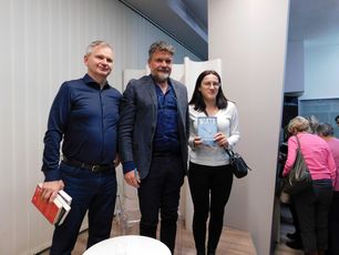 Igor Brejdygant spotkał się z czytelnikami w wieluńskiej Bibliotece Miejskiej