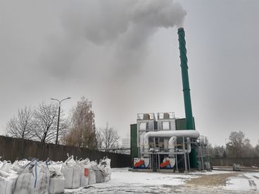 Sprawdziliśmy jak funkcjonuje kocioł na biomasę w wieluńskiej Energetyce Cieplnej