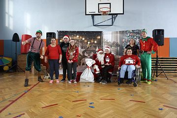 Mikołaj odwiedził ŚDS w Ganie