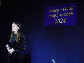 Magdalena Maciołek z główną nagrodą tegorocznego „Wieczoru poezji przy świecach”