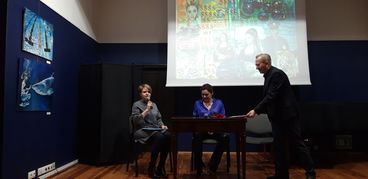 „Magia sztuki” - wystawa malarstwa Ilony Foryś w Muzeum Ziemi Wieluńskiej otwarta