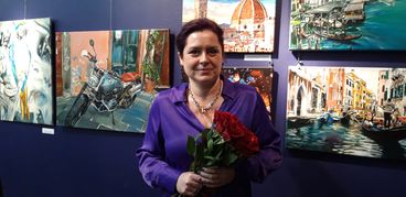 „Magia sztuki” - wystawa malarstwa Ilony Foryś w Muzeum Ziemi Wieluńskiej otwarta