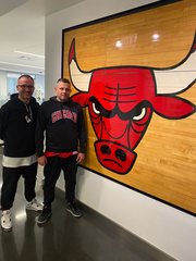 Wielunianin zobaczył mecze NBA w Chicago