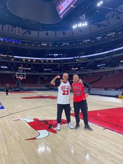 Wielunianin zobaczył mecze NBA w Chicago