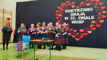 Finał WOŚP w Dzietrznikach w gminie Pątnów