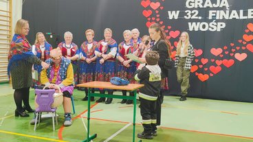 Finał WOŚP w Dzietrznikach w gminie Pątnów