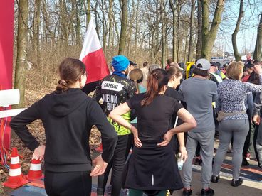 Prawie 300 osób wystartowało w Biegu Tropem Wilczym w Wieluniu