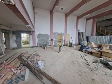 Trwa remont Gminnego Centrum Kultury i Biblioteki Publicznej w Konopnicy