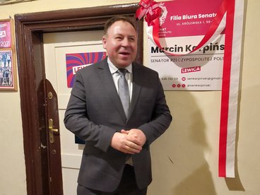 Senator Marcin Karpiński otworzył w Wieluniu filię biura