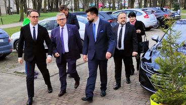 Konwencja wyborcza Trzeciej Drogi z udziałem m.in. Dariusza Klimczaka – ministra infrastruktury