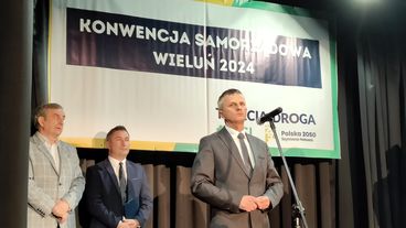 Konwencja wyborcza Trzeciej Drogi z udziałem m.in. Dariusza Klimczaka – ministra infrastruktury