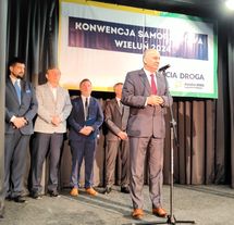 Konwencja wyborcza Trzeciej Drogi z udziałem m.in. Dariusza Klimczaka – ministra infrastruktury