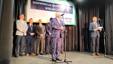 Konwencja wyborcza Trzeciej Drogi z udziałem m.in. Dariusza Klimczaka – ministra infrastruktury