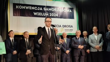 Konwencja wyborcza Trzeciej Drogi z udziałem m.in. Dariusza Klimczaka – ministra infrastruktury