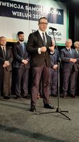 Konwencja wyborcza Trzeciej Drogi z udziałem m.in. Dariusza Klimczaka – ministra infrastruktury