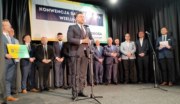 Konwencja wyborcza Trzeciej Drogi z udziałem m.in. Dariusza Klimczaka – ministra infrastruktury