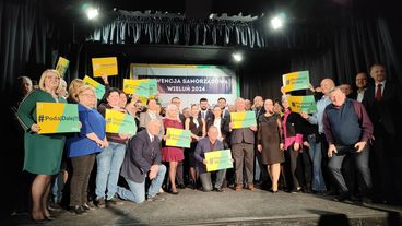 Konwencja wyborcza Trzeciej Drogi z udziałem m.in. Dariusza Klimczaka – ministra infrastruktury
