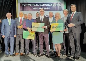 Konwencja wyborcza Trzeciej Drogi z udziałem m.in. Dariusza Klimczaka – ministra infrastruktury