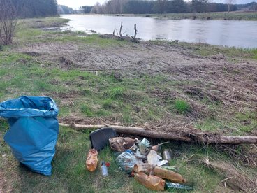 Jedziesz odpocząć nad Wartę, to posprzątaj po sobie. Inni też chcą skorzystać z piękna przyrody