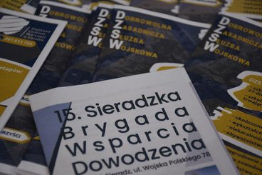 150 kadetów od wczoraj szkoli się w 15 Sieradzkiej Brygadzie Wsparcia Dowodzenia