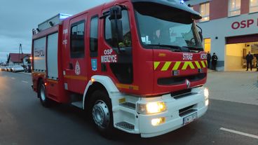 Nowe Renault D 16 służy w Ochotniczej Straży Pożarnej w Mierzycach