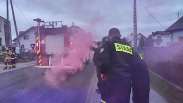 Nowe Renault D 16 służy w Ochotniczej Straży Pożarnej w Mierzycach