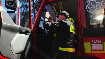 Nowe Renault D 16 służy w Ochotniczej Straży Pożarnej w Mierzycach
