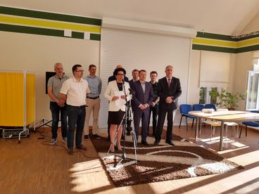 Kulicki, Radowski i Pamuła poparli kandydaturę Elżbiety Urbańskiej-Golec na burmistrza Wielunia