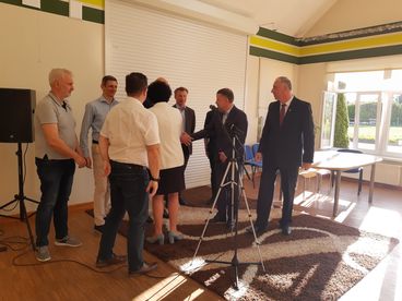 Kulicki, Radowski i Pamuła poparli kandydaturę Elżbiety Urbańskiej-Golec na burmistrza Wielunia
