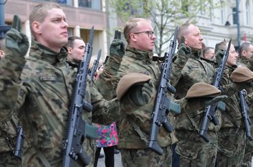 Święto Brygady i uroczysta przysięga wojskowa 9 Łódzkiej Brygady Obrony Terytorialnej